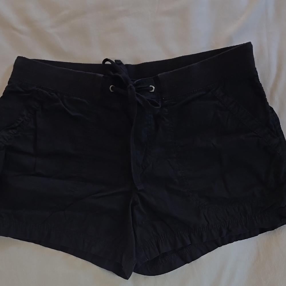 Style & Co Black Drawstring Casual Shorts